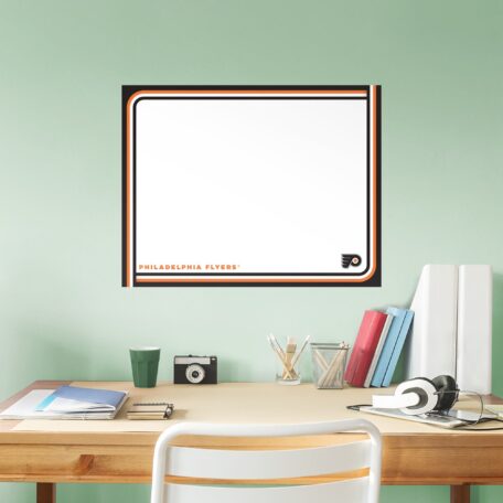 Philadelphia Flyers: Dry Erase Whiteboard - X-Large Officially Licensed NHL Removable Wall Decal XL by Fathead | Vinyl