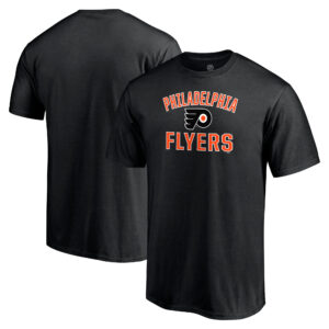 Men's Fanatics Branded Black Philadelphia Flyers Victory Arch T-Shirt
