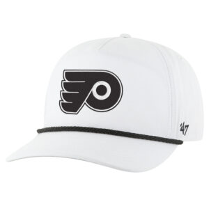 Men's '47 White Philadelphia Flyers Rope Hitch Adjustable Hat