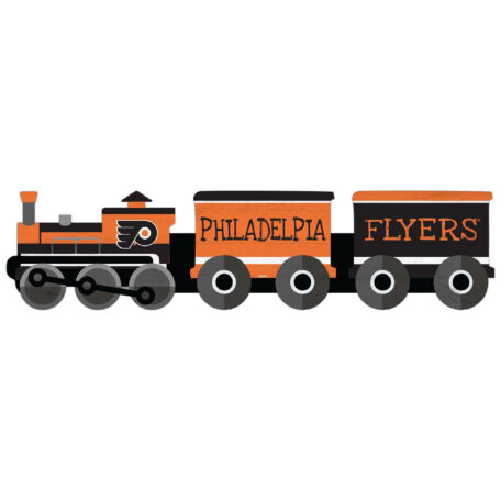 Philadelphia Flyers 6'' x 24'' Train Cutout Sign
